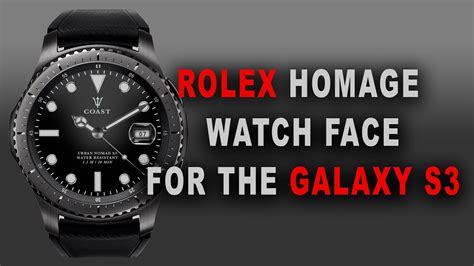 rolex samsung gear s3|Rolex gmt watchface download.